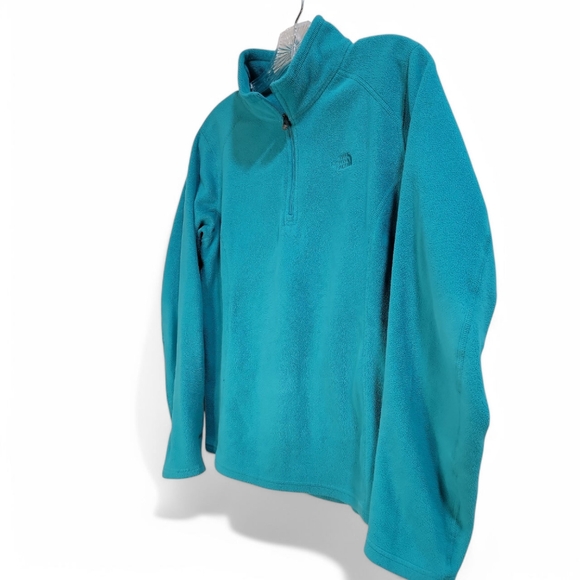 The North Face Polartec Classic Fleece 1/4 Zip Pullover Women's Medium - Picture 4 of 6
